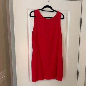 Red Sleeveless Dress